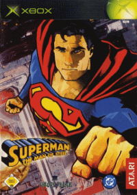 Superman Man of Steel Xbox US box art